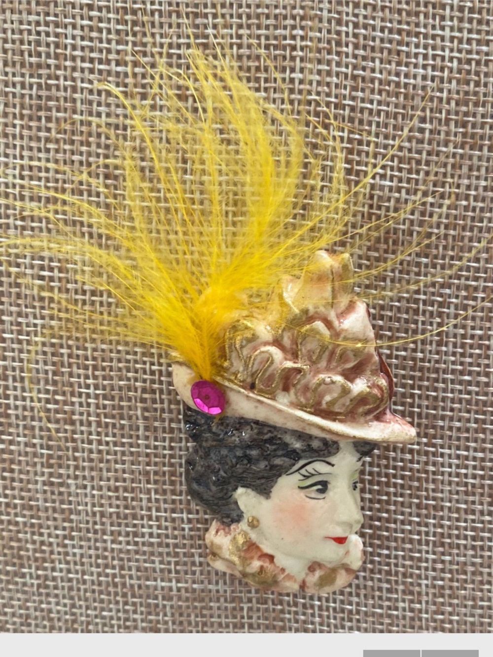 Vintage Lady Pin